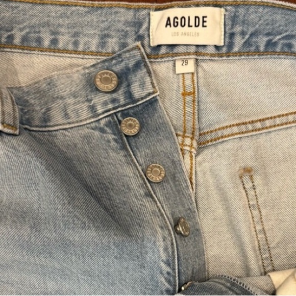 Agolde Low Slung Baggy Jeans - Picture 3 of 4